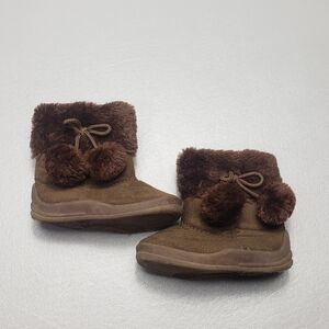 kalli baby toddler girls brown boots size 5